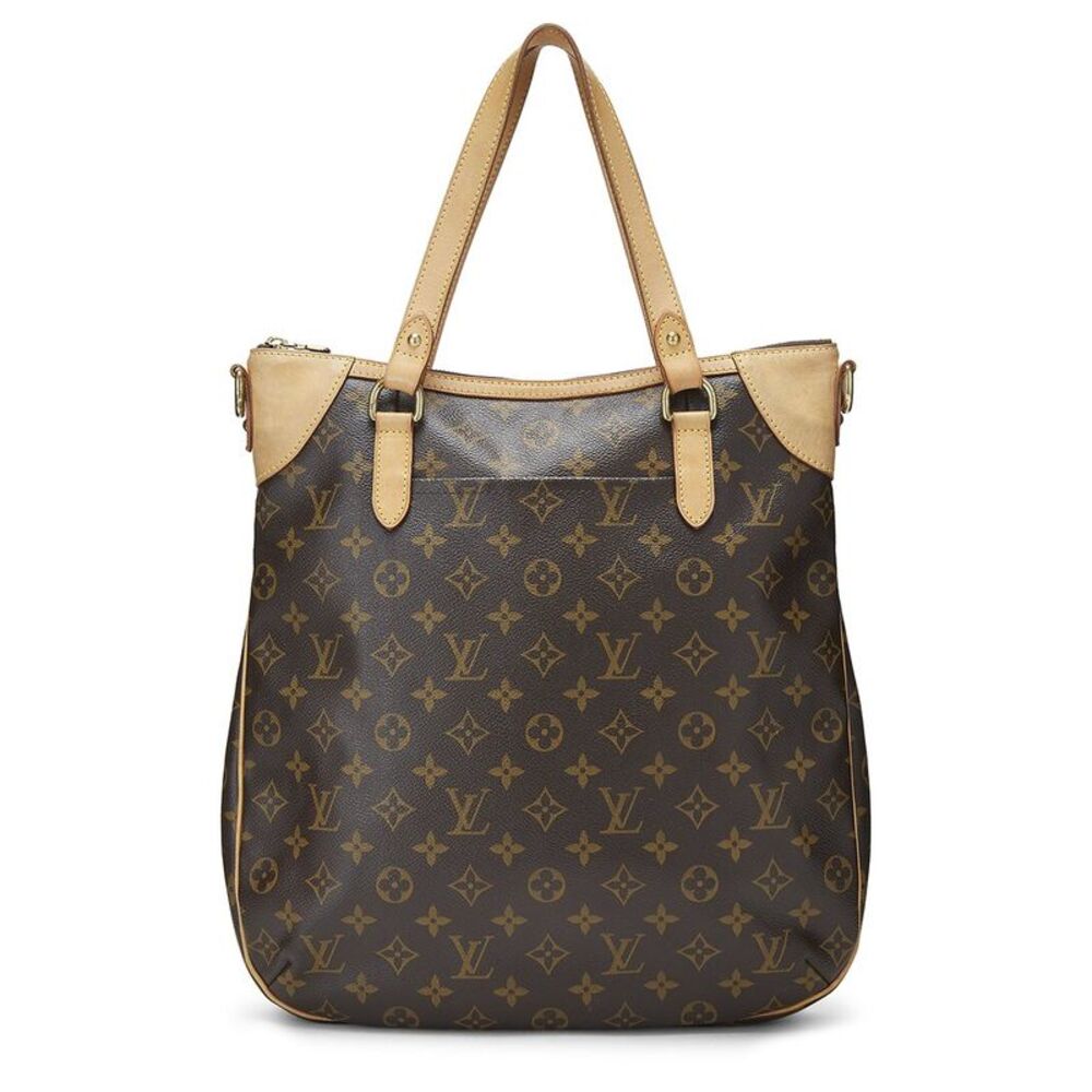 Louis Vuitton Brown Monogram Coated Canvas Odeon Gm (Authentic Pre-Loved)